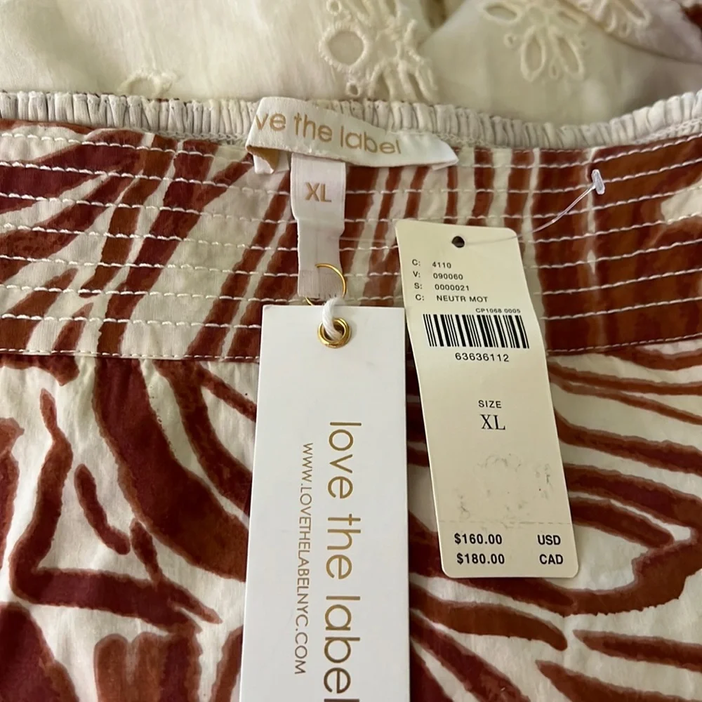 Love The Label Smocked Puff-Sleeve Blouse